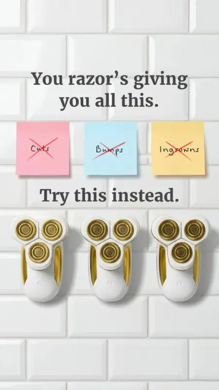 Groomie active ad sample