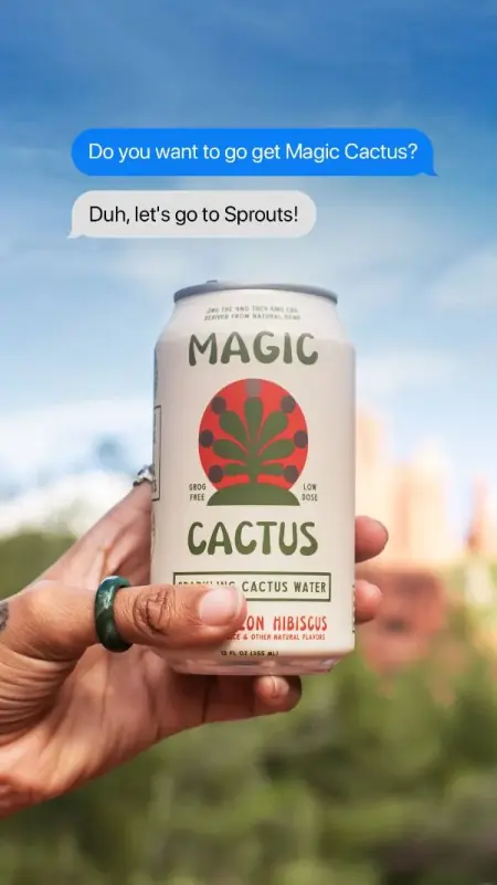 Magic Cactus active ad sample